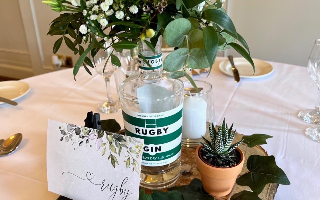 Rugby Distillery makes a wedding appearance!
