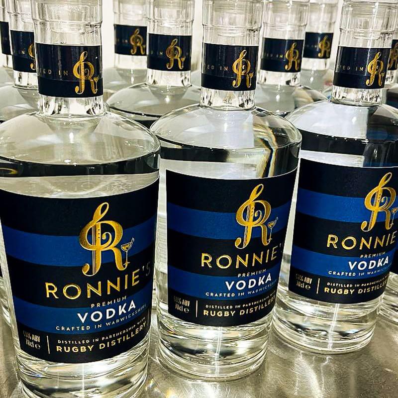 Rugby Distillery Ronnie's Bar Gin & Vodka